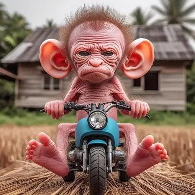 Funny Grumpy Monkey Drink Coaster - MM Collectables