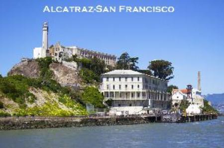 Alcatraz Island San Francisco Photo Kitchen Magnet - MM Collectables