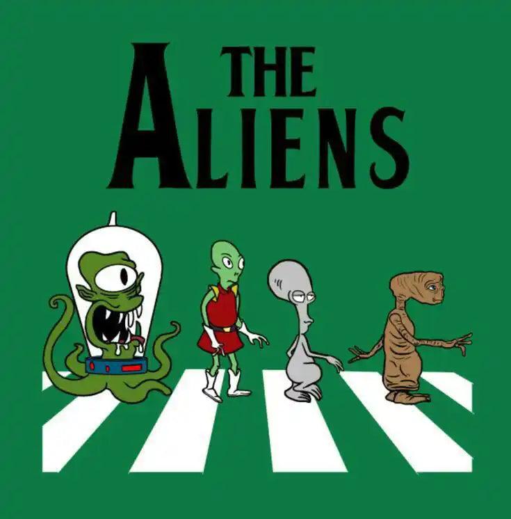 The 80's Cartoon Aliens Drinks Coaster - MM Collectables