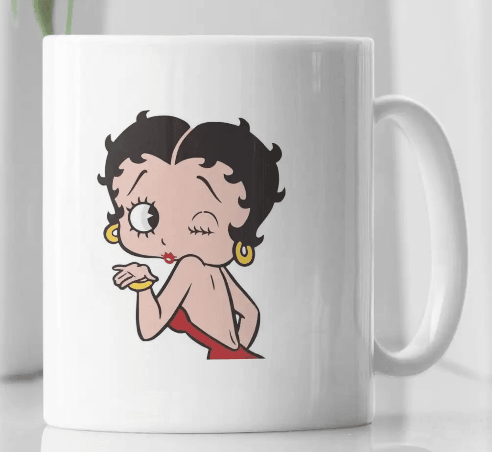Betty Boop Flirty Novelty Coffee Mug - MM Collectables