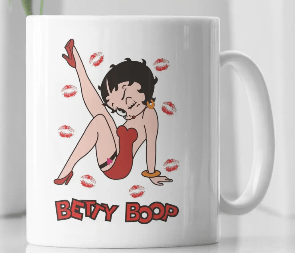 Betty Boop Kisses Novelty Coffee Mug - MM Collectables