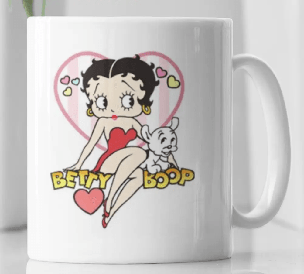 Betty Boop Pudgy Novelty Coffee Mug - MM Collectables