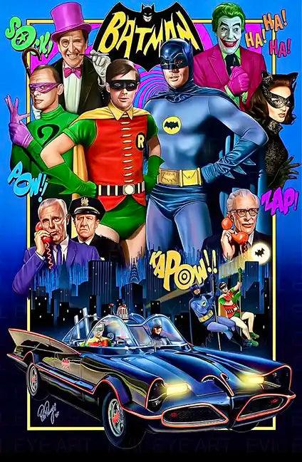 Batman Retro TV Series Photo Fridge Magnet - MM Collectables