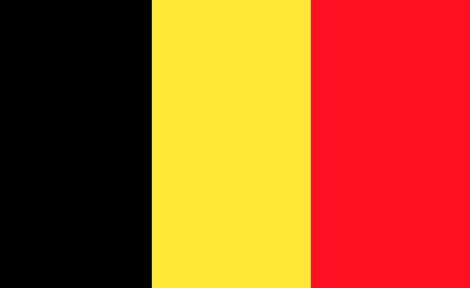 Belgium Flag Photo Fridge Magnet - MM Collectables