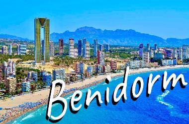 Benidorm Spain Fridge Magnet - MM Collectables