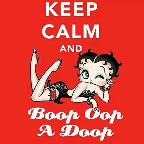 Keep Calm and Boop Oop A Doop Drinks Coaster - MM Collectables