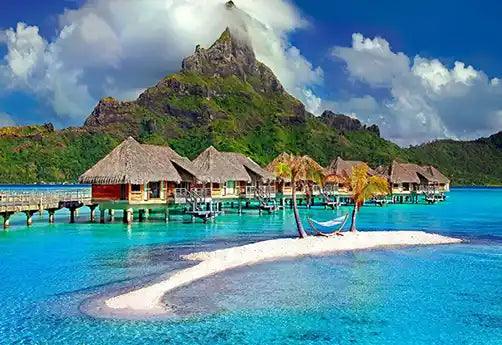 Bora Bora Photo Kitchen Magnet