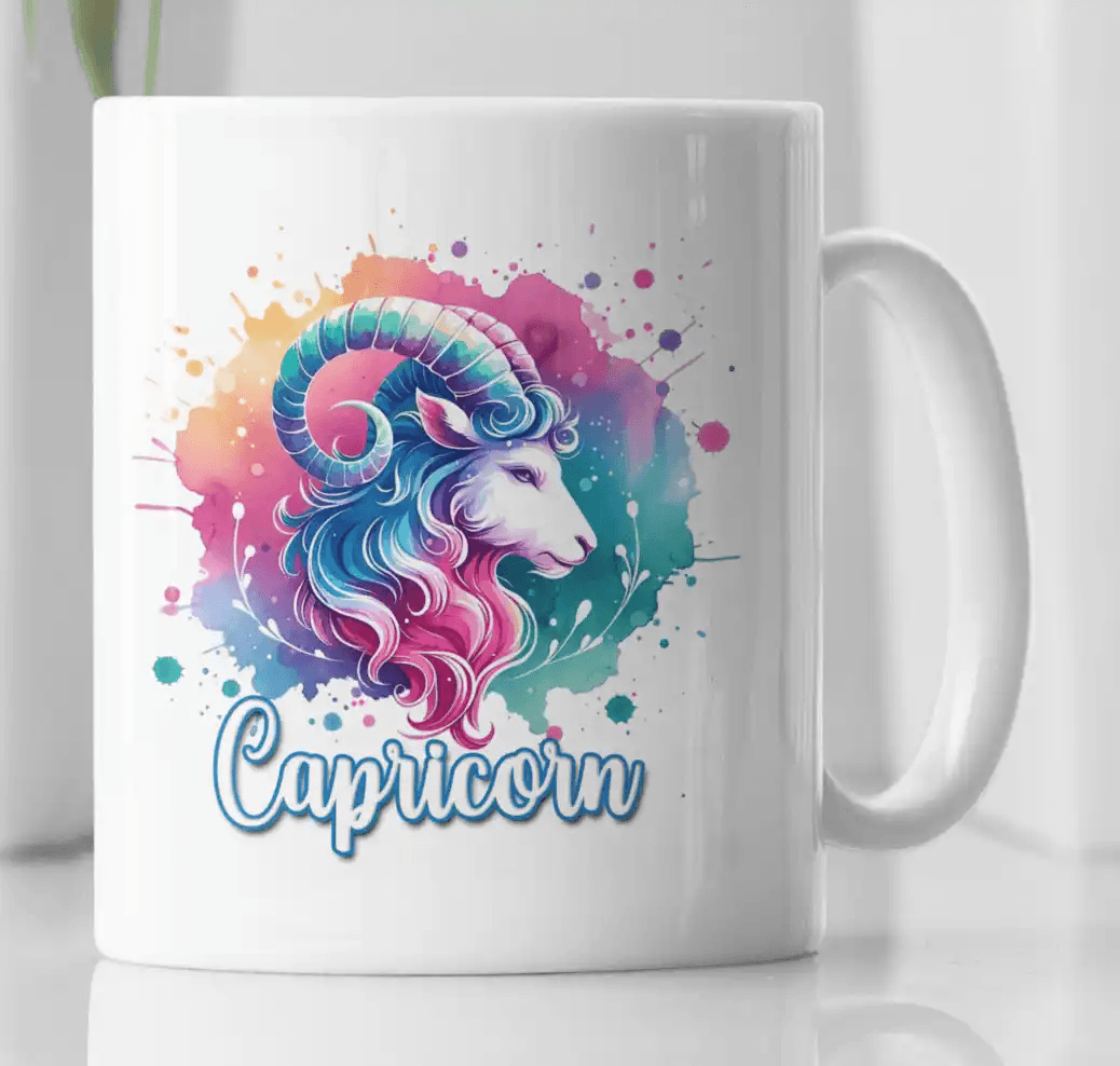 Capricorn Star Sign Novelty Coffee Mug - MM Collectables