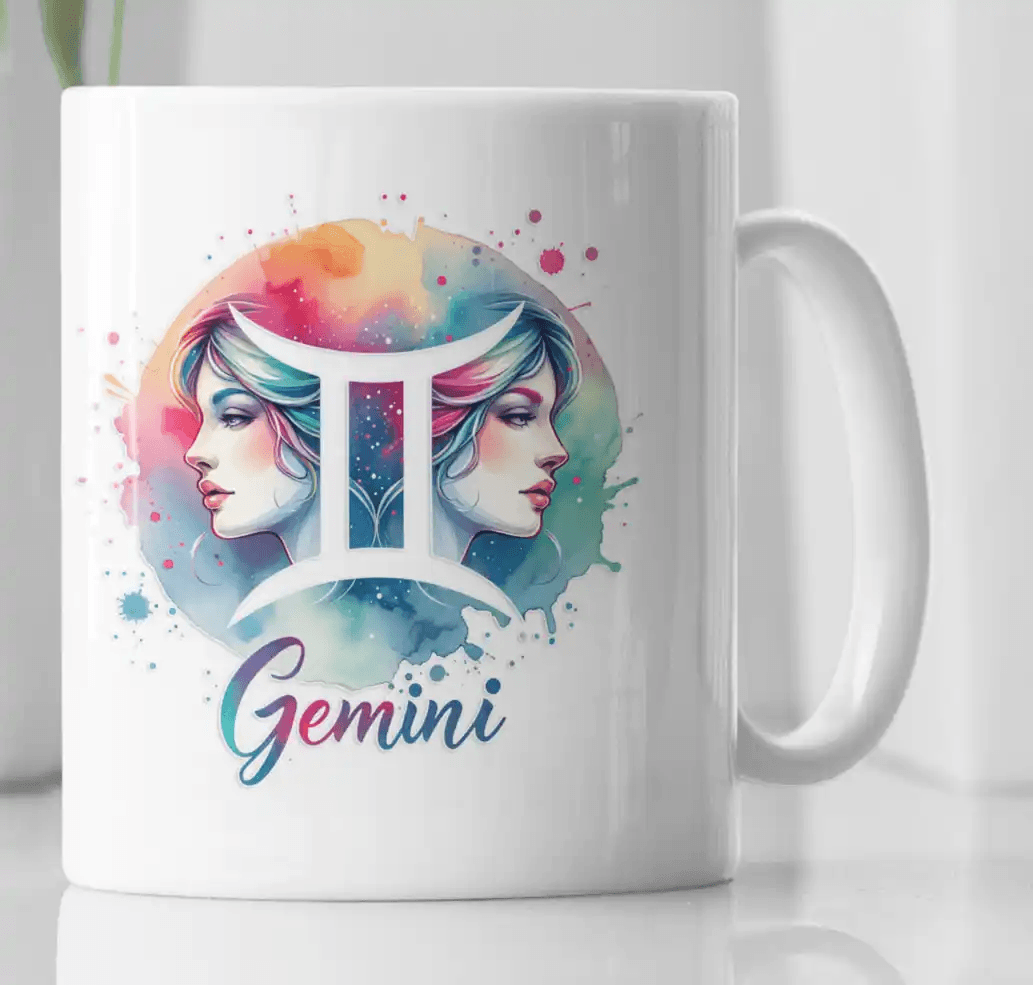 Gemini Star Sign Novelty Coffee Mug - MM Collectables