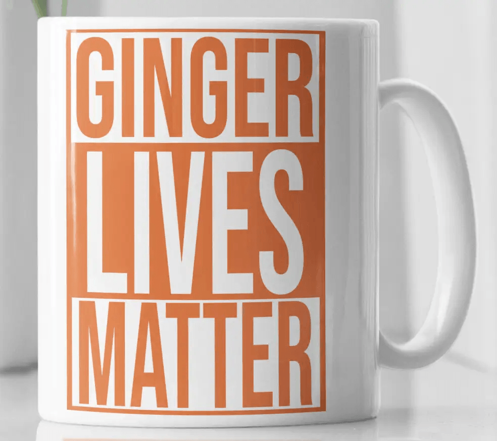 Ginger Lives Matter Novelty Coffee Mug - MM Collectables