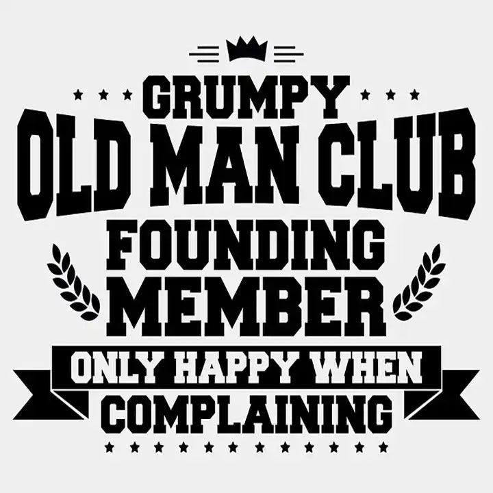 Grumpy Old Mans Club Drinks Coaster - MM Collectables