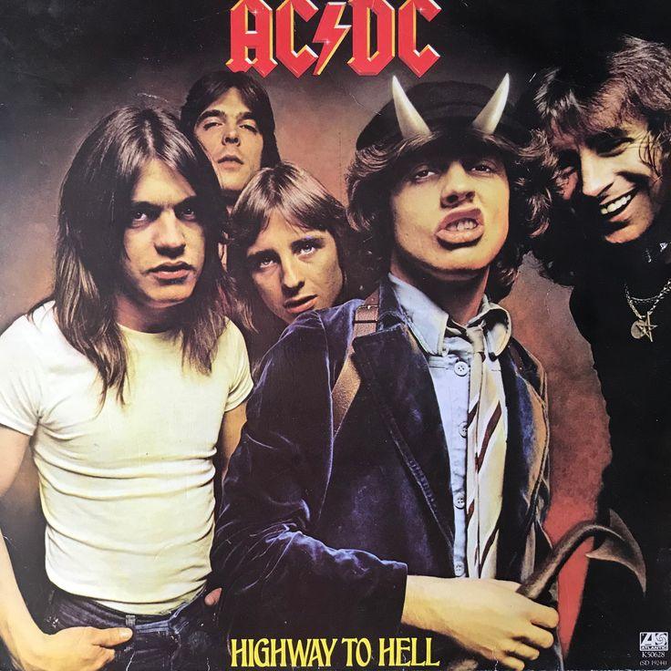 AC DC Highway To Hell Rock Album Cover Drinks Coaster - MM Collectables