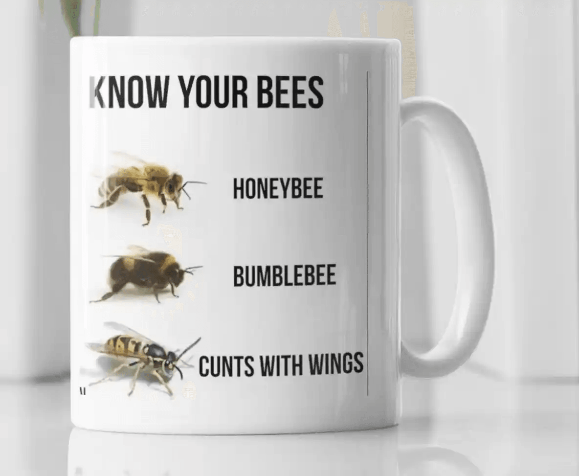Know Your Bees Novelty Coffee Mug - MM Collectables