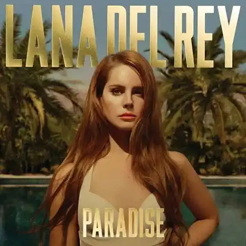 Lana Del Rey Paradise Album Cover Drinks Coaster