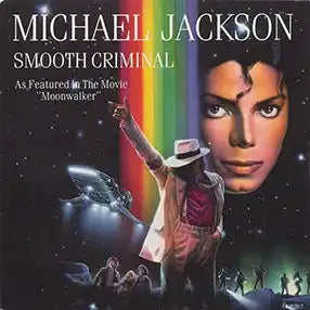 Michael Jackson Smooth Criminal Album Cover Drinks Coaster
