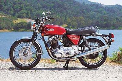 Norton Commando Photo Fridge Magnet - MM Collectables