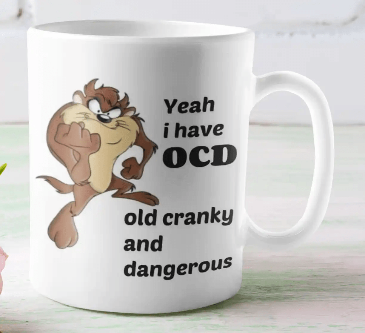 Old Cranky And Dangerous Novelty Coffee Mug - MM Collectables