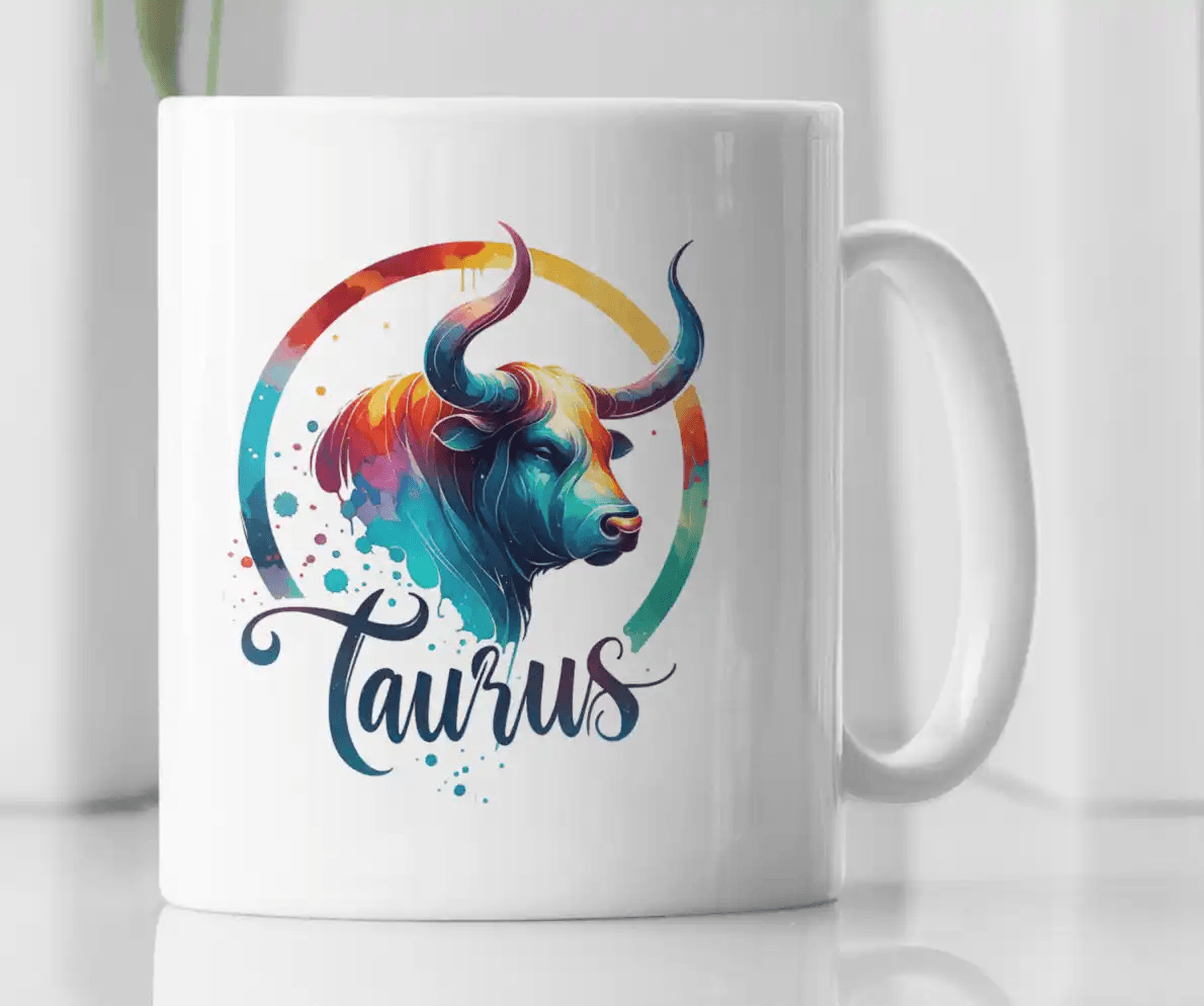 Taurus Star Sign Novelty Coffee Mug - MM Collectables