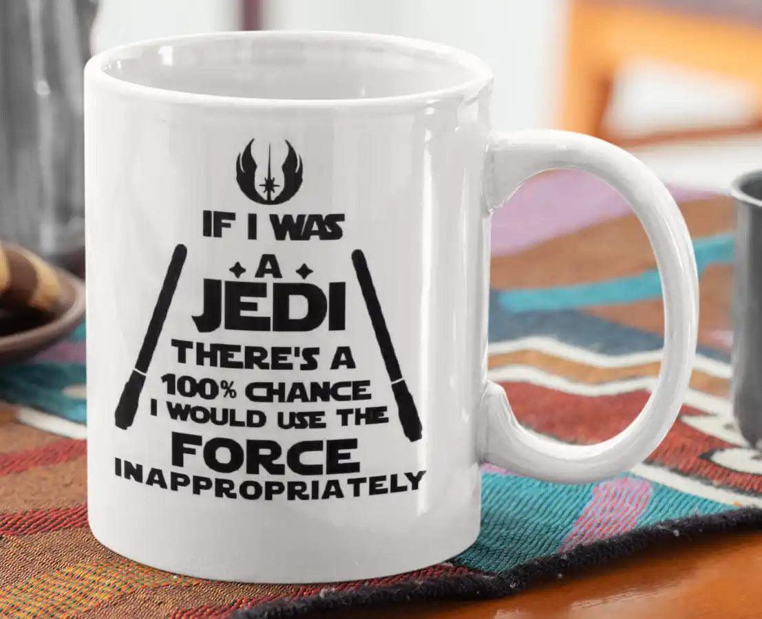 Funny Star Wars Jedi Quote Novelty Coffee Mug - MM Collectables