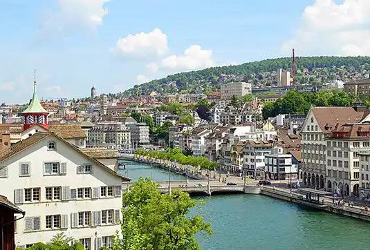Zurich Switzerland Photo Fridge Magnet