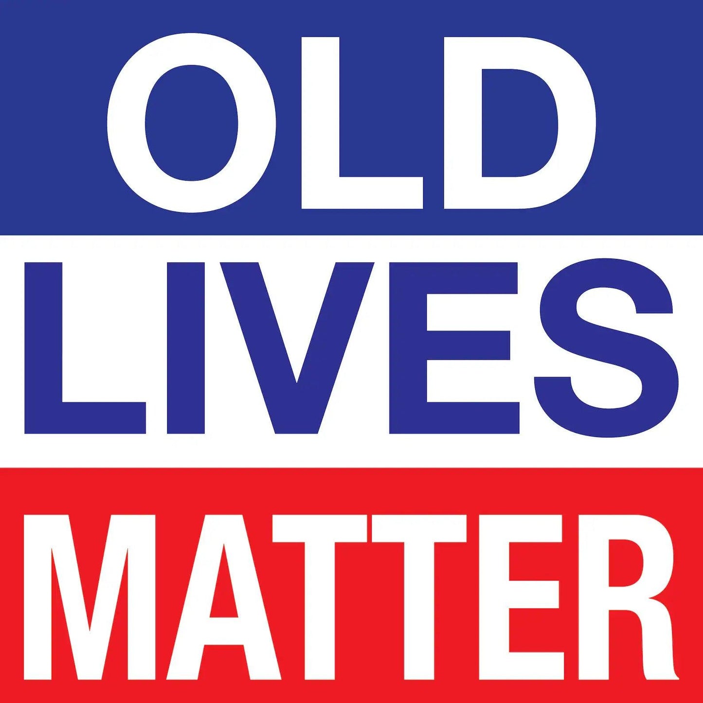 Funny Old Lives Matter Drinks Coaster - MM Collectables