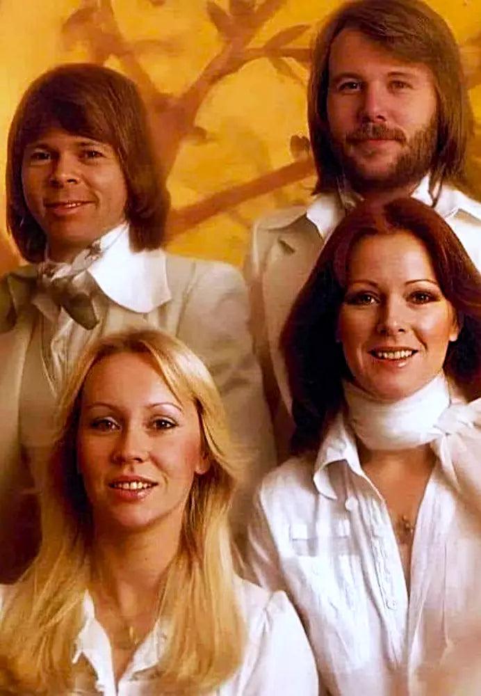 Retro Abba Photo Fridge Magnet - MM Collectables