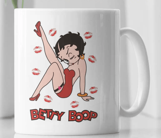 Betty Boop Kisses Novelty Coffee Mug - MM Collectables