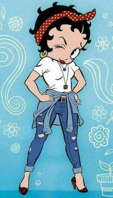 Betty Boop Classic Pose Fridge Magnet - MM Collectables