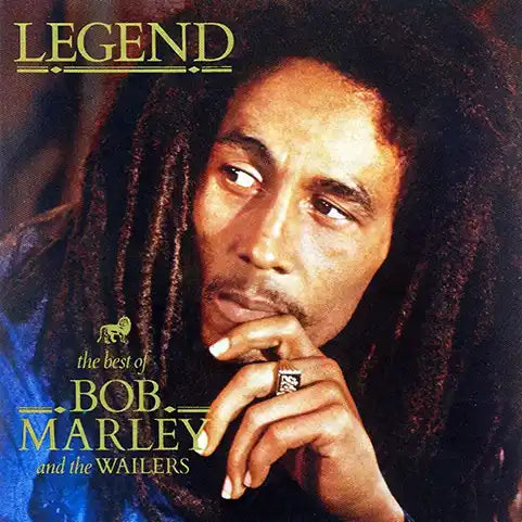 Bob Marley Legend Album Cover Drinks Coaster
