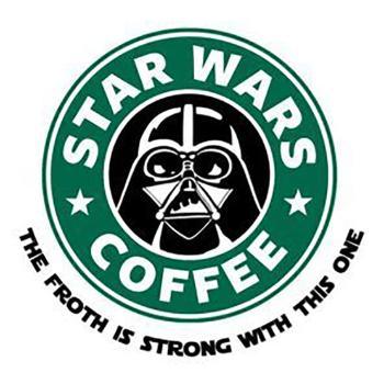 Star Wars May The Force Funny Drink Coaster - MM Collectables