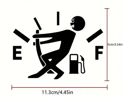 Funny Fuel Tank Vinyl Sticker/ Car Decal (Copy)
