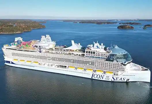 Icon Of The Seas Cruise Ship Photo Fridge Magnet