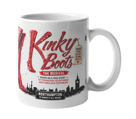 Kinky Boots Novelty Mug | Musical Theatre Inspired Coffee Cup