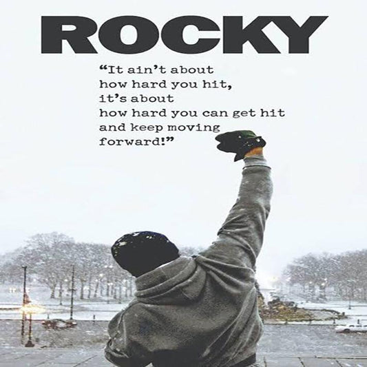 Rocky Balboa Movie Quote Drink Coaster - MM Collectables
