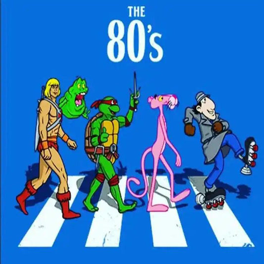 The 80's Cartoon Characters Drinks Coaster - MM Collectables