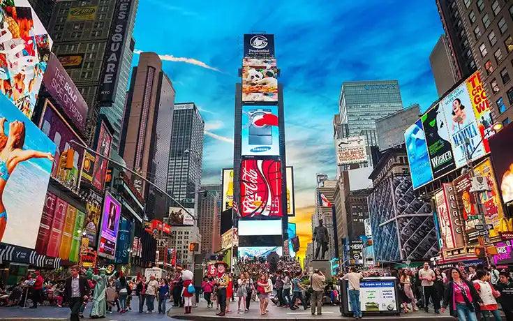 New York Times Square Photo Kitchen Magnet - MM Collectables
