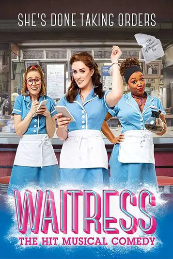 Waitress The Musical Fridge Magnet | Musical Theatre Souvenir Gift | Broadway & West End Fan Magnet