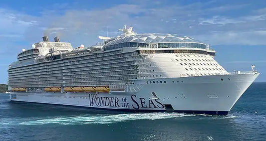 Wonder Of The Seas Cruise Ship Photo Fridge Magnet