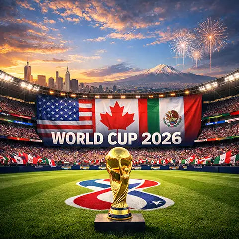 New World Cup 2026 Drinks Coasters Football Fan Gift Table Mat