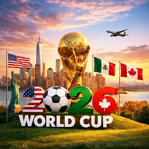 World Cup 2026 Drinks Coasters Football Fan Gift Table Bar Mat