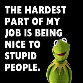Kermit The Frog Funny Drinks Coaster - MM Collectables