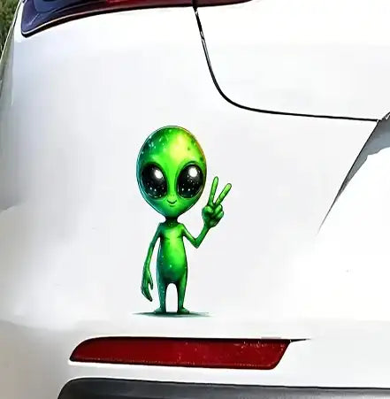 Cute Alien Car Sticker/Decal